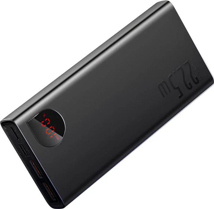 Baseus Adaman Metal Display Quick Charge 20000 mAh 22.5W PPAD070101 Black
