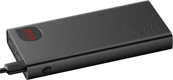 Baseus Adaman Metal Display Quick Charge 20000 mAh 22.5W PPAD070101 Black