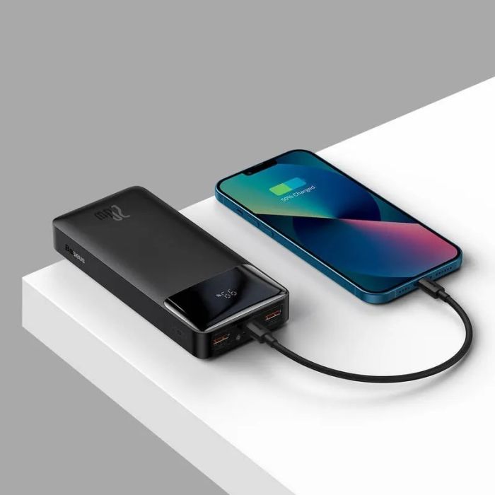 Baseus Bipow Digital Display 20000 mAh 20W PPBD050501 Black