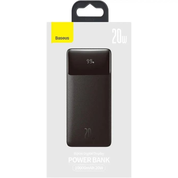 Baseus Bipow Digital Display Fast Charge 10000 mAh 20W PPBD050301 Black