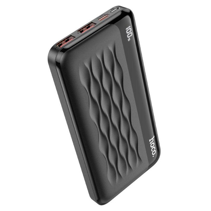 Hoco J90 22.5 W 10000 mAh 2*USB 1*Type-C Black