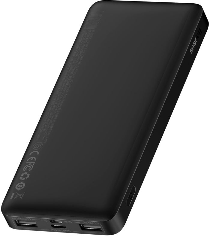 Baseus QC 3.0 + PD Bipow 10000 mAh 15W Black (PPDML-I01)