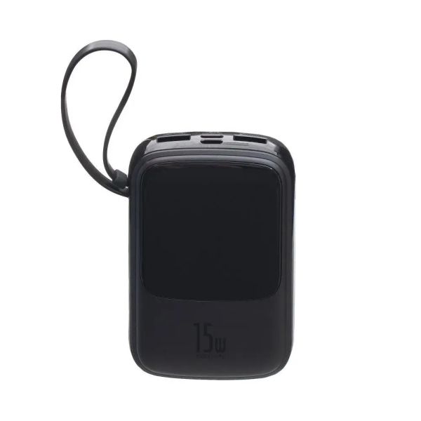 Baseus PPQD-B Q Pow With IP 3A 15 Вт Чорний