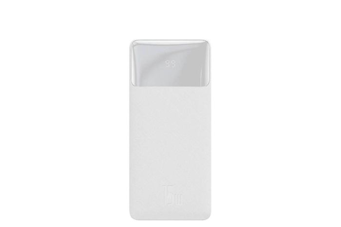 Baseus Bipow Digital Display 15W 20000 mAh White (PPDML-J02) (1283126559204)