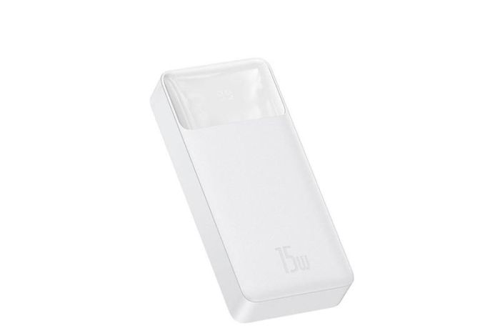 Baseus Bipow Digital Display 15W 20000 mAh White (PPDML-J02) (1283126559204)