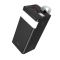 Hoco J86A Powermaster (50000 mAh, 22.5 Вт, QC 3.0, PD, x2 USB-Type-A, USB-Type-C, micro USB, 3A, LED - ліхтар) - Чорний