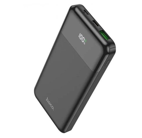 Портативний зарядний пристрій Power Bank зі швидкою зарядкою HOCO J102 10000mAh USB/Type-C, 20W black