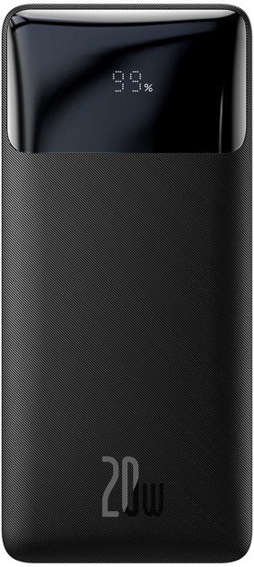 Baseus Bipow Digital Display 20W 30000 mAh - Black (PPDML-N01)