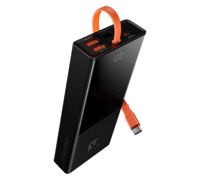 Baseus Elf Digital Display 65W 20000 mAh Black (PPJL000001, PPJL65C)