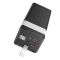 Hoco 50000 mAh 22,5 WJ86A QC3.0 з вбудованим ліхтариком Black