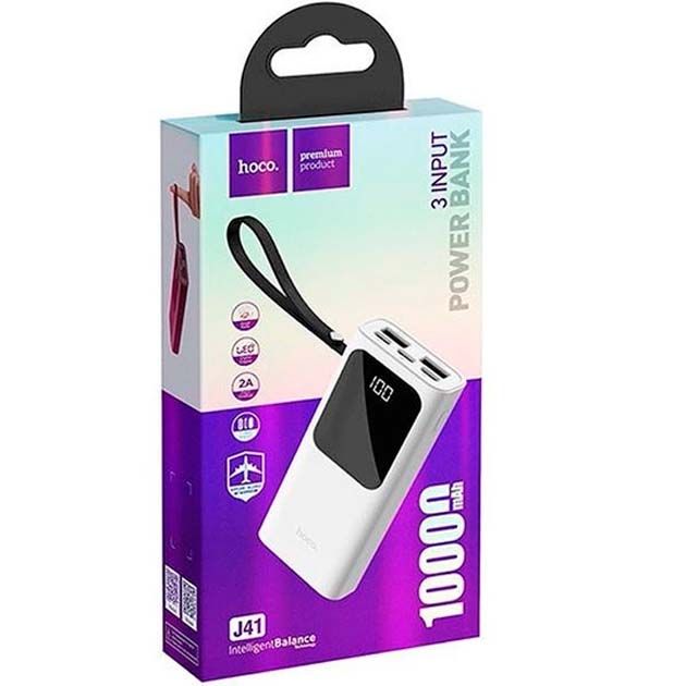 Hoco J41 Treasure 10000 mAh Білий