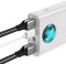 Baseus Amblight 30000 mAh 65w для macbook та смартфонів (WHITE)