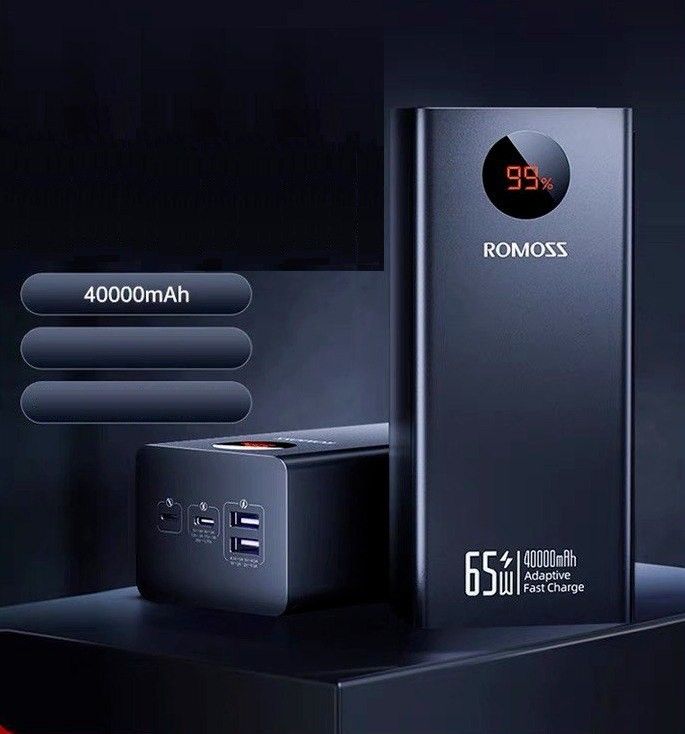 Romoss  for notebook PEA40S PRO 40000 mah (148 Wh), 65W (New 2024 версія)