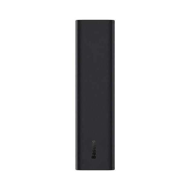 Baseus 20000 mAh 30W 5A Adaman2 Digital Display з технологією QC3.0+PD3.0 2USB+Type-C + Кабель USB to Type-C (PPAD050001) Black