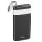 HOCO with LED Display Потужний комп'ютерний світильник 30000mAh J73 |2USB/Type-C/Lightning, 2A| чорна