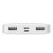Baseus 2USB/1Type-C, 3A/15W, QC| (PPDML-I02) біла