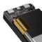Baseus Bipow PPDML-K01 30000 mAh, 2USB, Type-C, 3A, 15W, QC, чорне