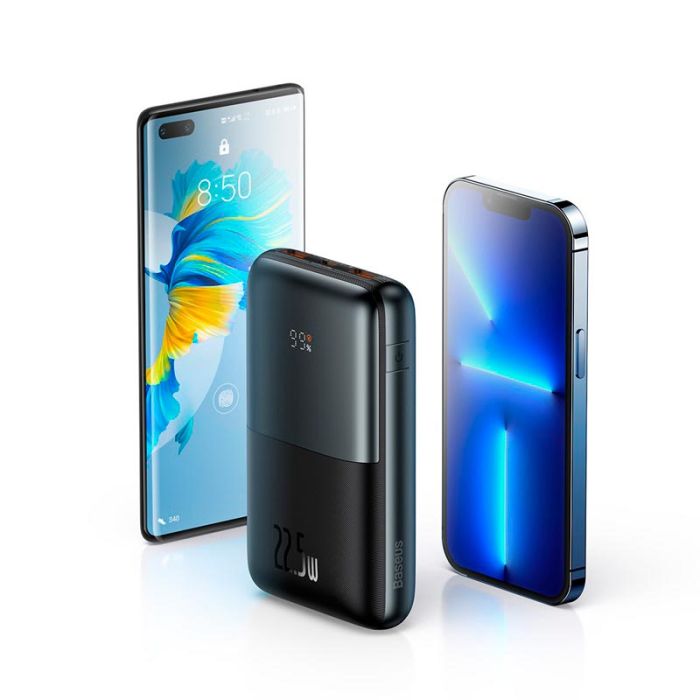 Baseus Bіpow Pro Digital Display Fast Charge 20000 mAh | (PPBD030001) чорна