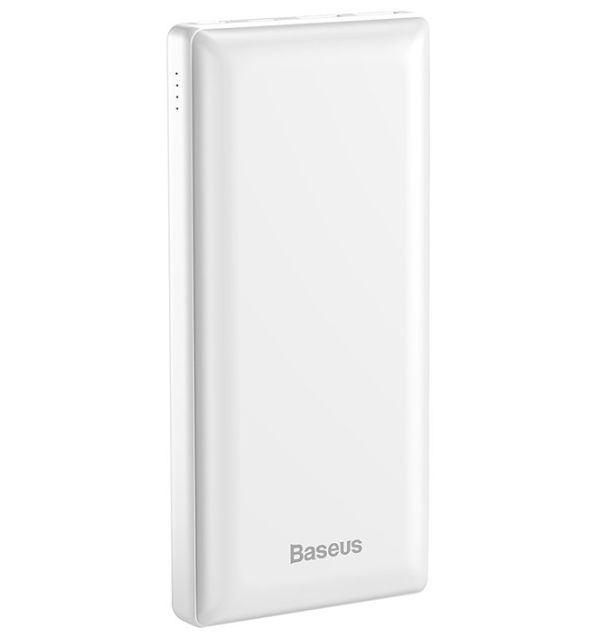 портативне зарядне Power Bank BASEUS Mini JA PPJAN-C02 30000mAh 2USB, QC, 3A, біле