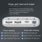 Baseus Mini JA PPJAN-C02 30000 mAh 2USB, QC, 3A, біле