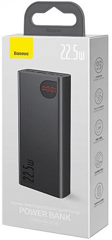 Baseus Adaman Metal 20000 mAh 22.5W Black (PPAD000101)