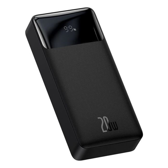 Baseus PPDML-N01 Bipow з дисплеєм 20000 mAh, PD/QC, 20W, 3A, чорне