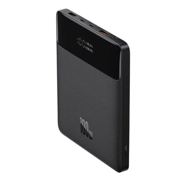 Baseus PPDGL-01 20000 mAh, 100W, 2USB, 2Type-C, чорне