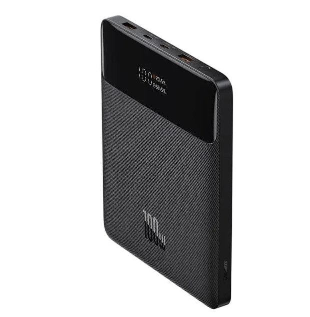 Baseus PPDGL-01 20000 mAh, 100W, 2USB, 2Type-C, чорне