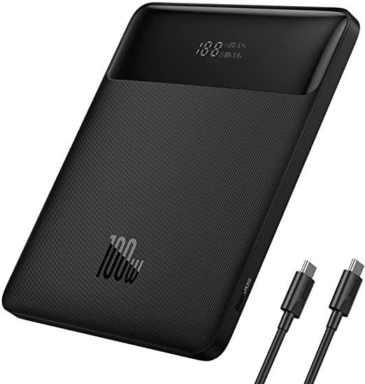Baseus PPDGL-01 20000 mAh, 100W, 2USB, 2Type-C, чорне