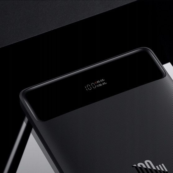 Baseus PPDGL-01 20000 mAh, 100W, 2USB, 2Type-C, чорне