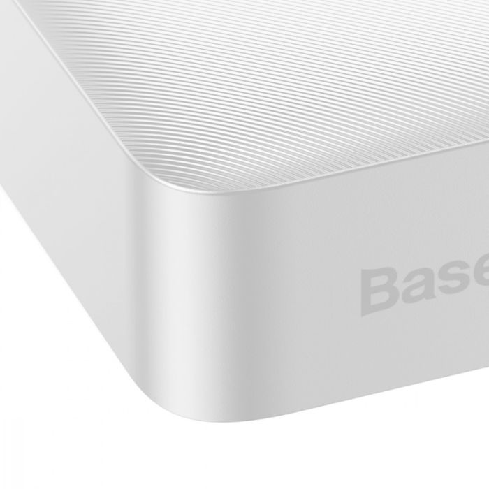 Baseus Bipow Digital Display Overseas 20W 20000 mAh White (PPBD050302)
