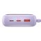 Baseus PPQD-H02 20000 mAh, з вбудованим Lightning, біле