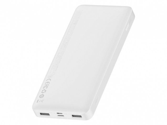 Baseus PPDML-K02 30000 mAh, 2USB, біле