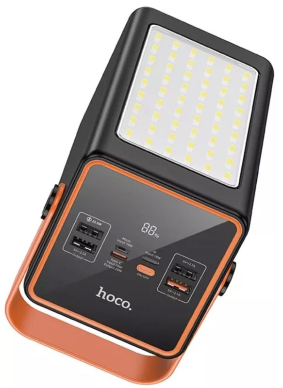 Hoco з лампою J107 22.5W 90000 mAh черный