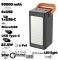 Hoco з лампою J107 22.5W 90000 mAh черный