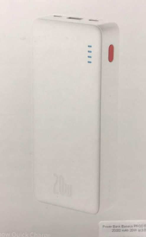 Baseus Fast Charging 20000 mAh 20W (PPAP20K)