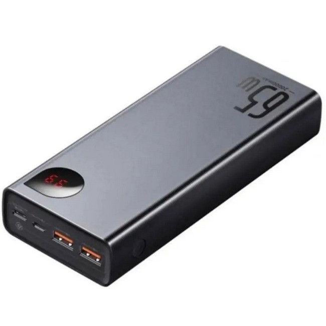 Baseus 20000 mAhAdaman PPIMDA-D01 2USB Type-C 6A 65W Black ТР