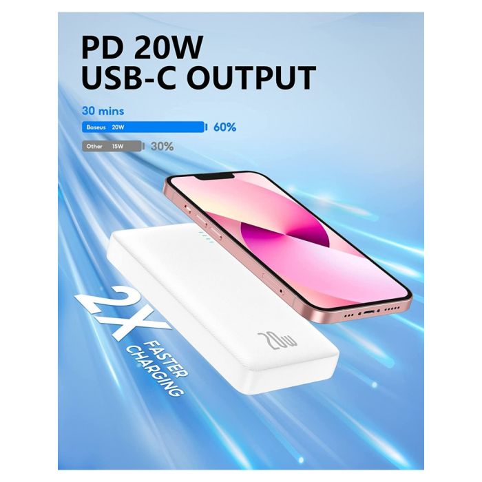 Baseus 20W 20000 mAh Airpow Quick Charge (PPAP20K)