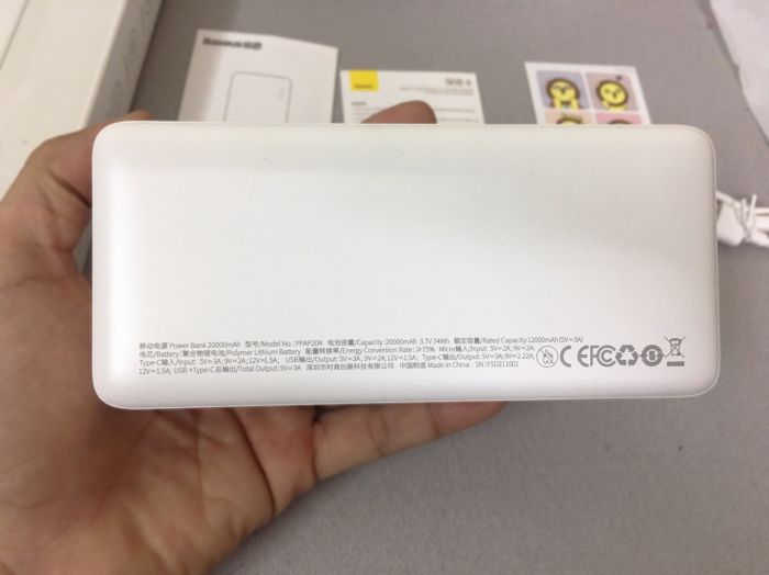Baseus 20W 20000 mAh Airpow Quick Charge (PPAP20K)
