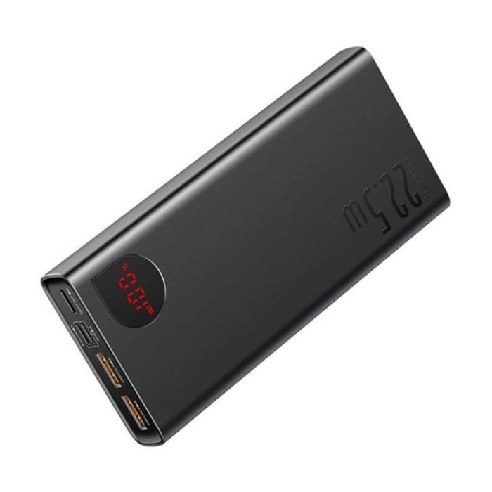 Baseus Bippow Digital Display 20000 mAh 22,5W PPADM205 (Чорний)