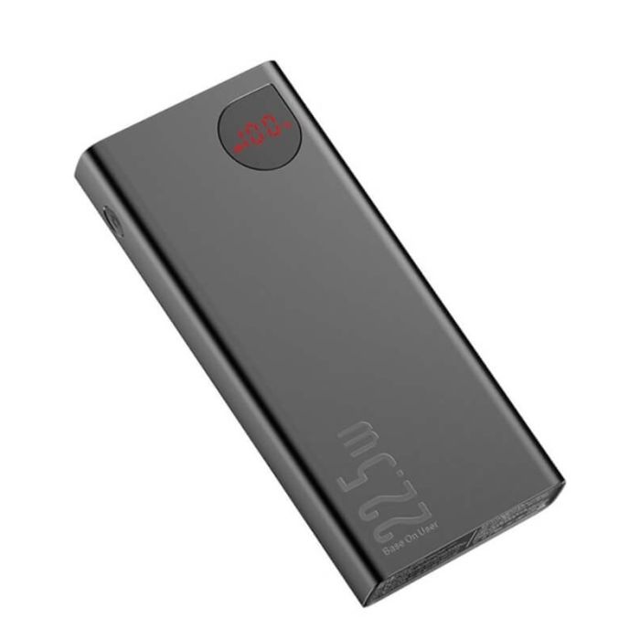 Baseus Bippow Digital Display 20000 mAh 22,5W PPADM205 (Чорний)