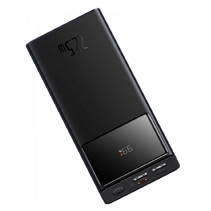 Baseus Star-Lord PPXJ060001 22.5Вт 20000 mAh Type-C 2x USB з швидкою зарядкою (Чорний)