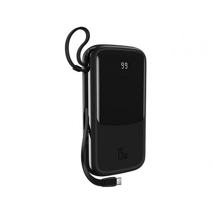 Baseus Qpow PPQD-G01 20000 mAh 15Вт USB Type-C (Чорний)