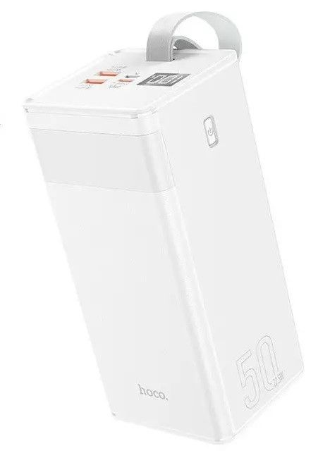 Hoco J86A 50000 mAh з ліхтариком білий