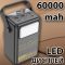 Hoco JІ10 60 000 mAh павер бенк для телефону зі швидкою зарядкою з ліхтариком з ремінцем, 22.5W