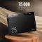 Hoco 75 000 mAh з швидкою зарядкою павер бенк для телефону з ремінцем 22.5W, Чорний (J94)