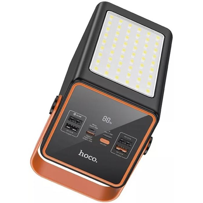 Hoco JІ07 90 000 mAh павер бенк для телефону зі швидкою зарядкою з ліхтариком з ремінцем, 22.5W