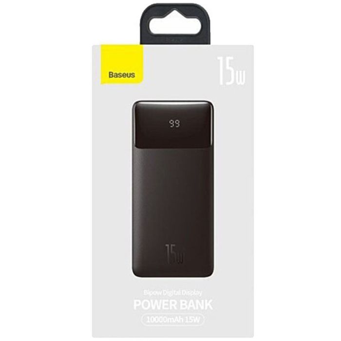 Baseus Bipow Overseas 15W 10000 mAh (PPBD050001) Чорний (901966)