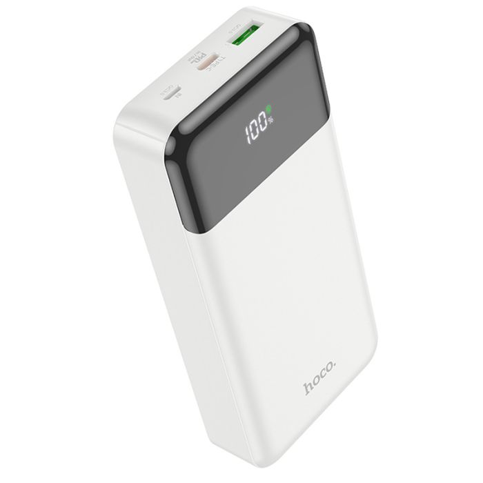 Hoco J102A Cool figure PD20W+QC3.0 20000 mAh White (4874658)