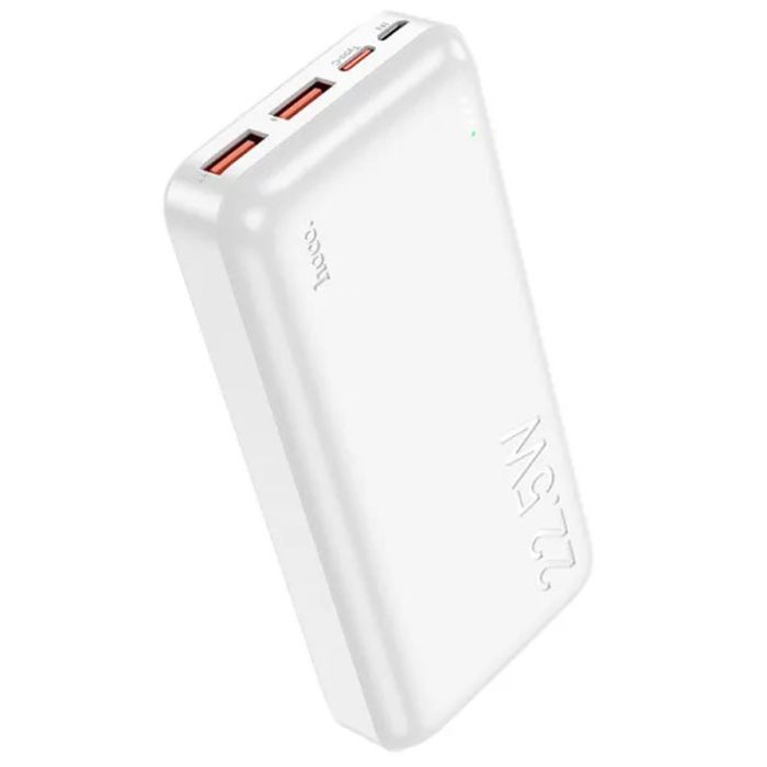 Hoco J101A Astute PD20W+22.5W 20000 mAh White (8975535)